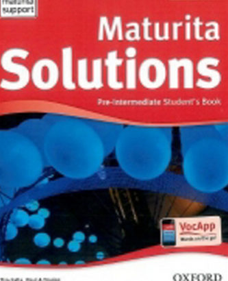 Maturita Solutions 2nd edition Pre-Intermediate