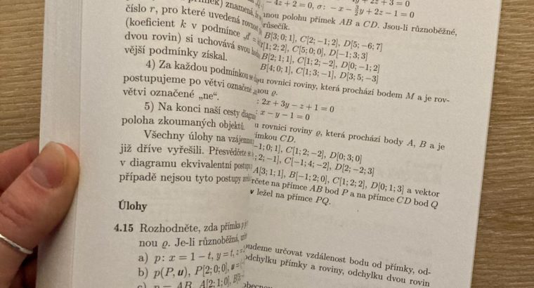 Matematika pro gymnázia – Analytická geometrie