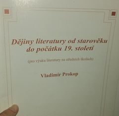 Dějiny literatury od starověku do počátku 19. stol