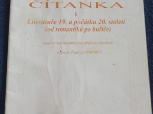 Čítanka k literatuře 19. a počátku 20. století