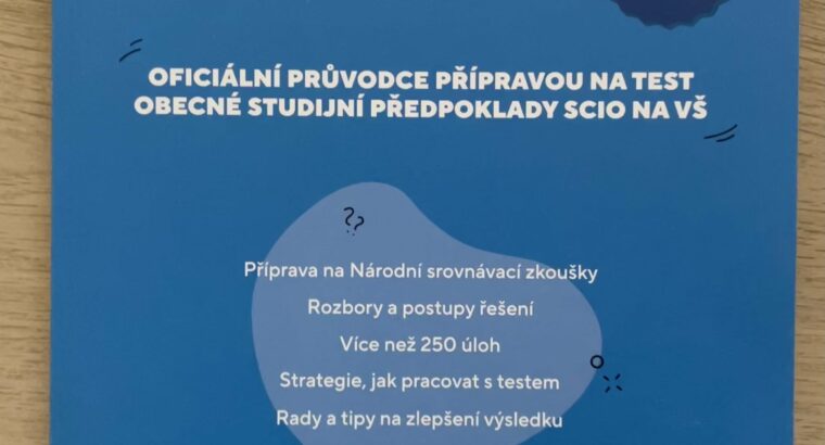 Cvičebnice OSP – SCIO 2023 (nová – nevyplněná)