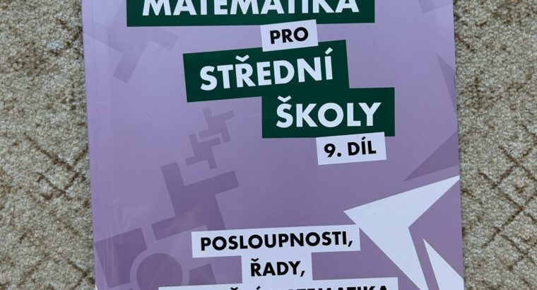 Matematika pro střední školy 9. díl – prac. sešit