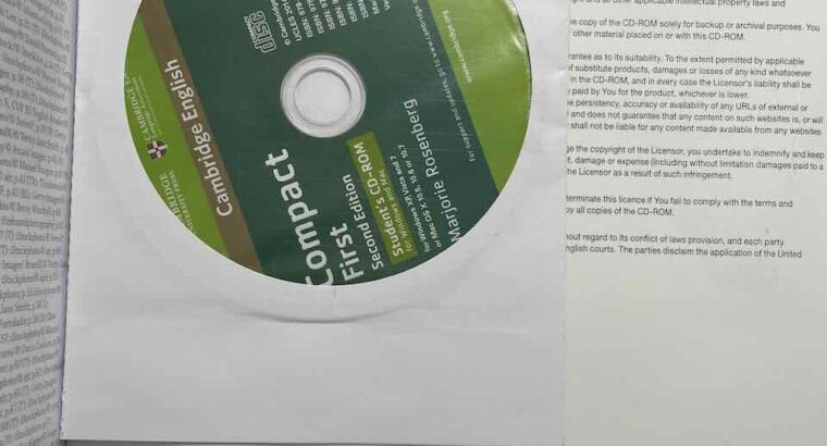 Compact First – Student´s Book with Answers + CD