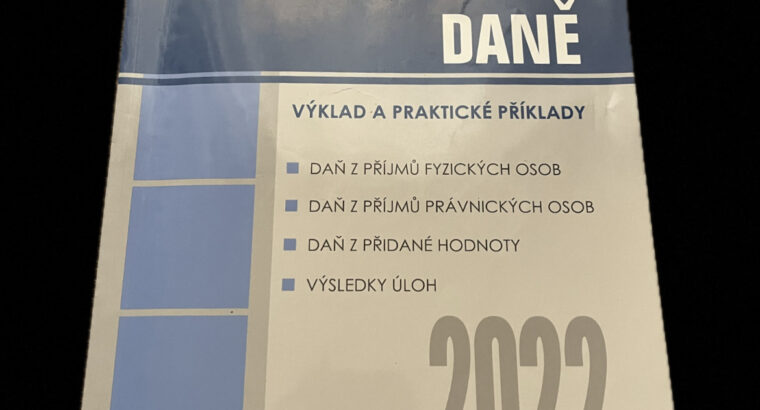 učebnice daně