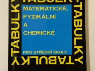 Matematické, fyzikální a chemické tabulky pro SŠ